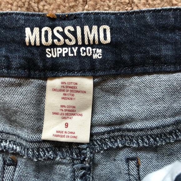 Jean shorts with tribal stitching - Picture 4 of 6